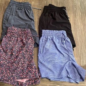 Athleta Girl 3inch Play More Shorts LIKE NEW size 16 xxl Lot of 4 pairs